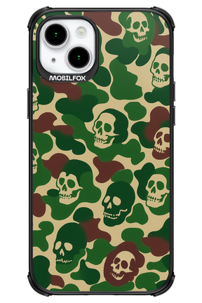 Camo Skull - Apple iPhone 15 Plus