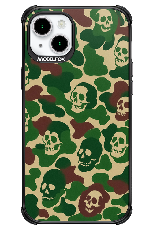 Camo Skull - Apple iPhone 15 Plus