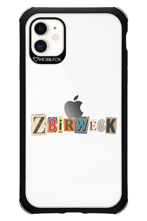 Zbirweek (transparent) 2.0 - Apple iPhone 11