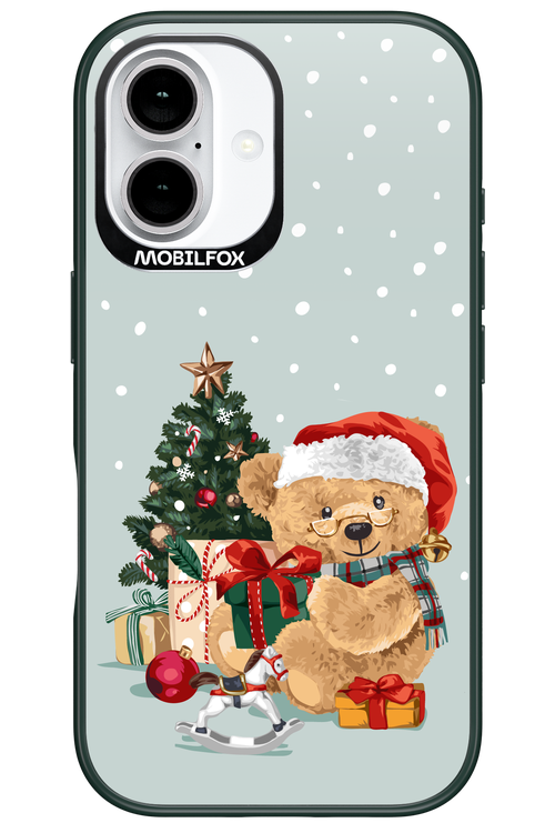 Merry Christmas Bear - Apple iPhone 16