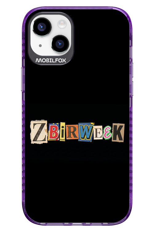 Zbirweek (black) 2.0 - Apple iPhone 14 Plus