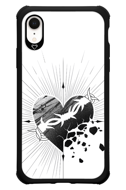 Fekete Szív - Apple iPhone XR