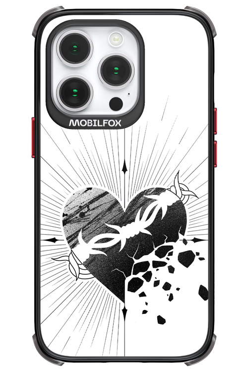 Fekete Szív 2.0 - Apple iPhone 14 Pro