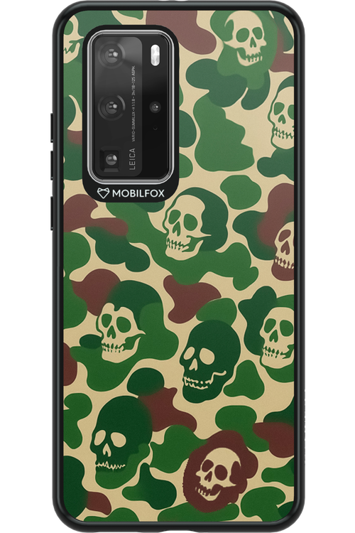 Camo Skull 2.0 - Huawei P40 Pro