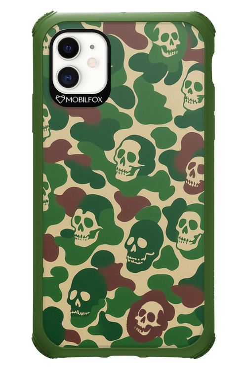 Camo Skull - Apple iPhone 11