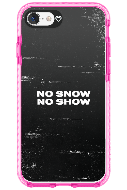No snow, no show - Apple iPhone 8