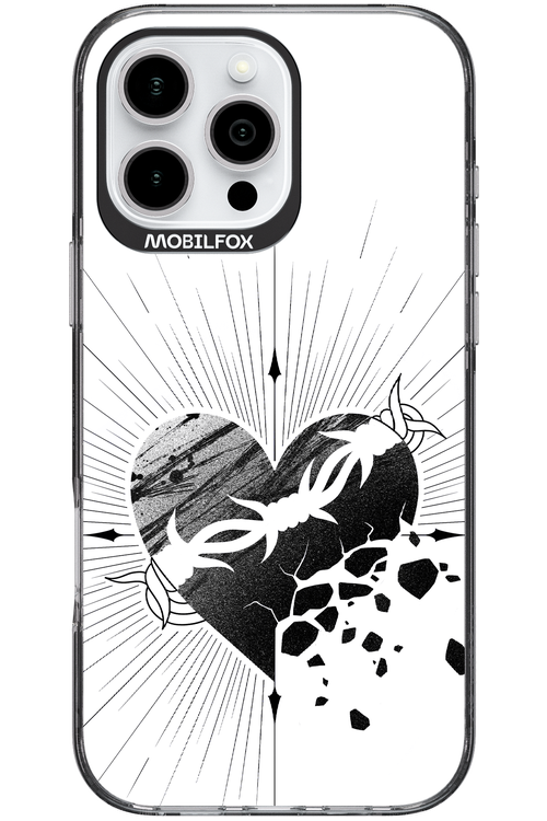 Fekete Szív 2.0 - Apple iPhone 16 Pro Max