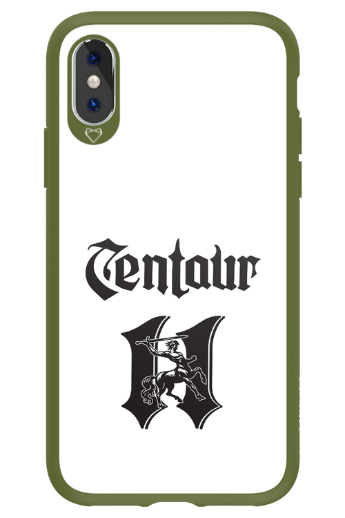 Centaur Logo White 2.0 - Apple iPhone X
