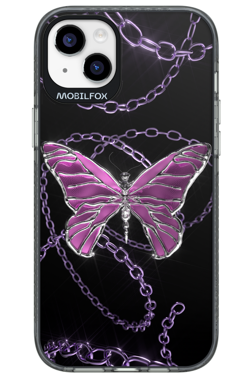 Butterfly Necklace - Apple iPhone 14 Plus