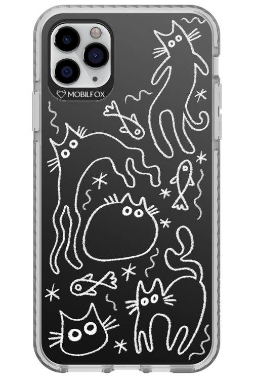 CHALK_CATS 2.0 - Apple iPhone 11 Pro Max