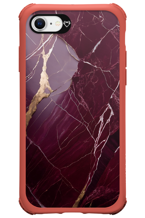 Burgundy Marble - Apple iPhone SE 2022