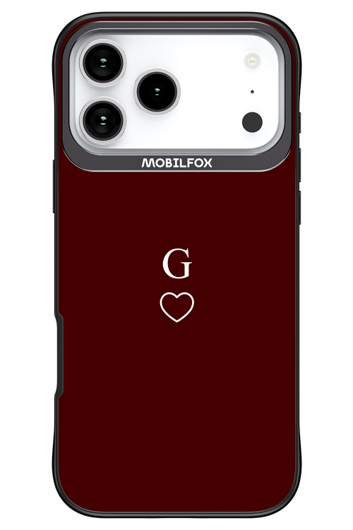 G Burgundia 2.0 - Apple iPhone 17 Pro Max