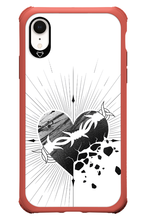 Fekete Szív - Apple iPhone XR