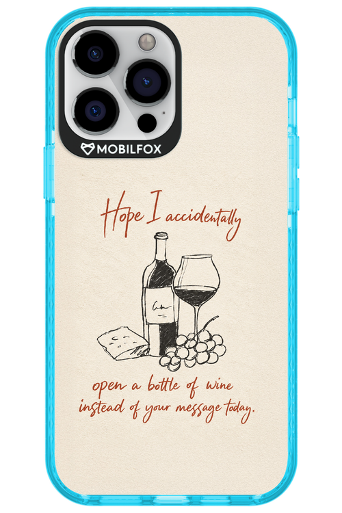 Bottle of wine 2.0 - Apple iPhone 13 Pro Max