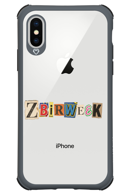 Zbirweek (transparent) 2.0 - Apple iPhone XS