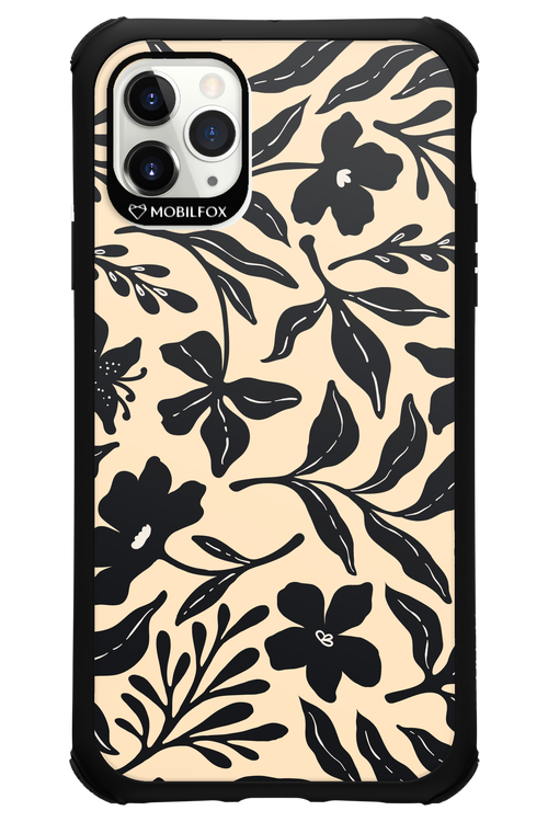 Black Flowers 2.0 - Apple iPhone 11 Pro Max