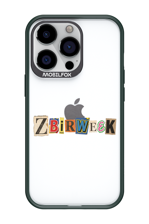Zbirweek (transparent) 2.0 - Apple iPhone 13 Pro
