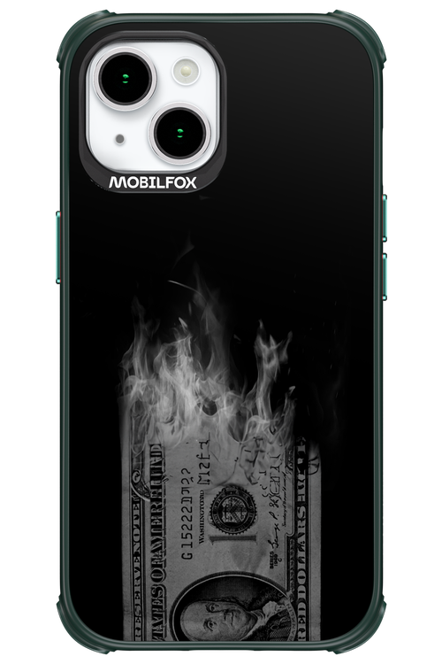 Money Burn B&W 2.0 - Apple iPhone 15