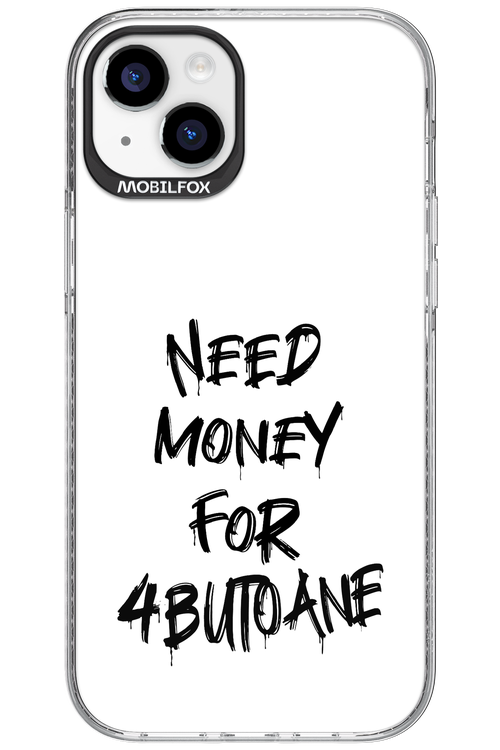 Need Money For Butoane Black - Apple iPhone 15 Plus