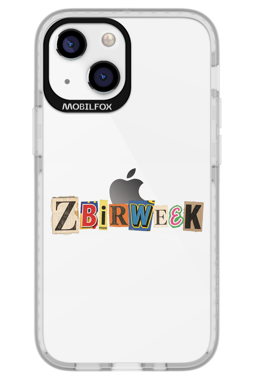 Zbirweek (transparent) 2.0 - Apple iPhone 13 Mini