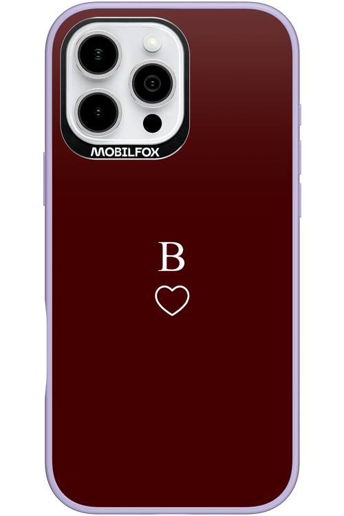 B Burgundia 2.0 - Apple iPhone 16 Pro Max