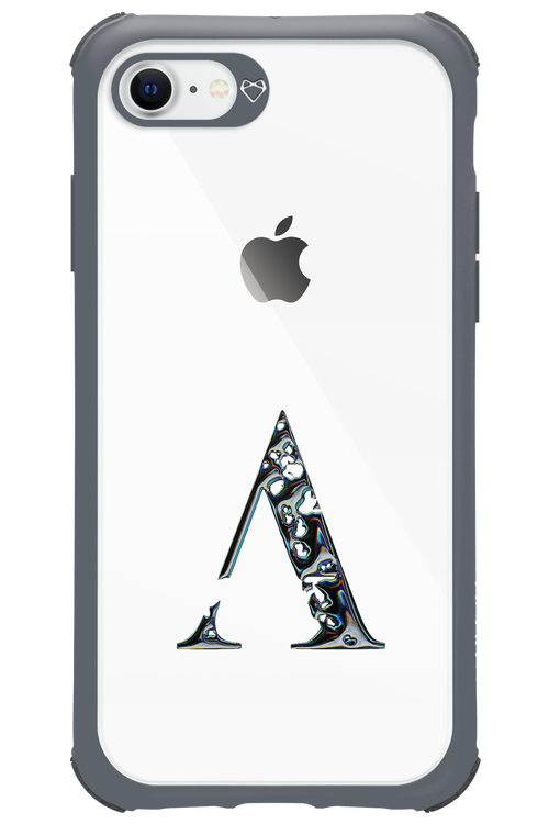 Azteca A Chrome Logo 2.0 - Apple iPhone 8