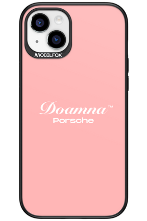 Doamna Porsche (pink) - Apple iPhone 15 Plus