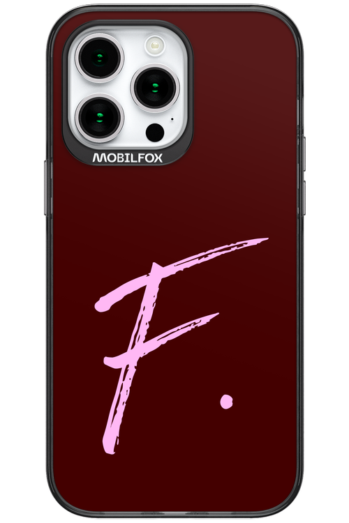 (Dark Blush) F 2.0 - Apple iPhone 15 Pro Max