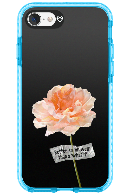 Flower Black - Apple iPhone 7