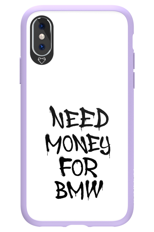 Need Money For BMW Black - Apple iPhone X