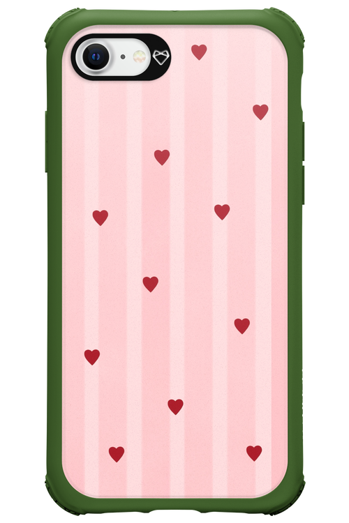 Red Little Hearts 2.0 - Apple iPhone SE 2020
