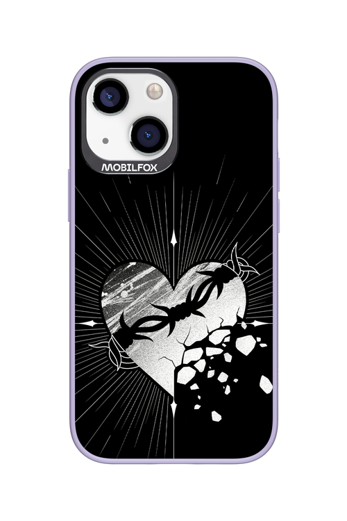 Fehér Szív 2.0 - Apple iPhone 13 Mini