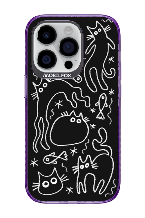 CHALK_CATS 2.0 - Apple iPhone 14 Pro