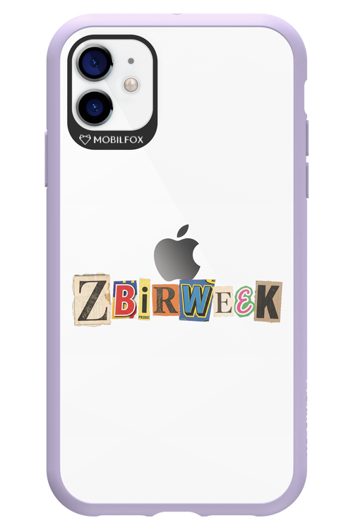 Zbirweek (transparent) 2.0 - Apple iPhone 11