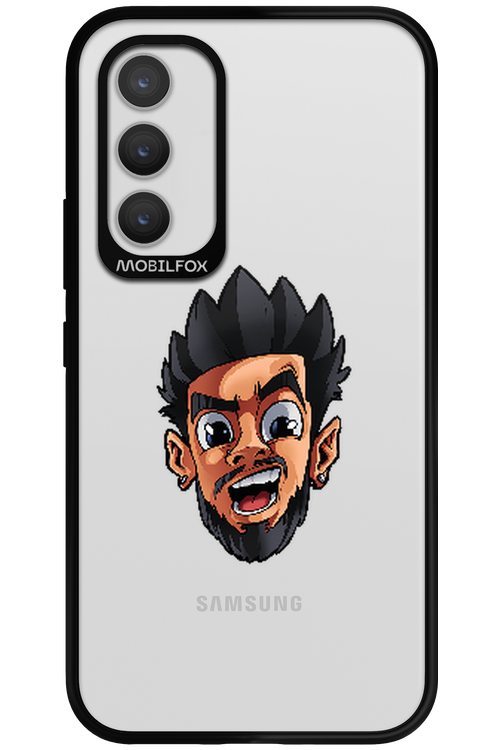 Bababa Head Only Transparent - Samsung Galaxy A34
