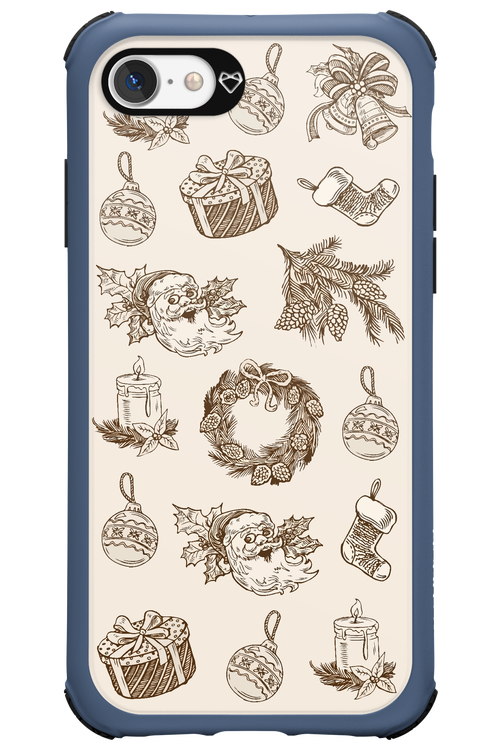 Christmas Paper - Apple iPhone 7