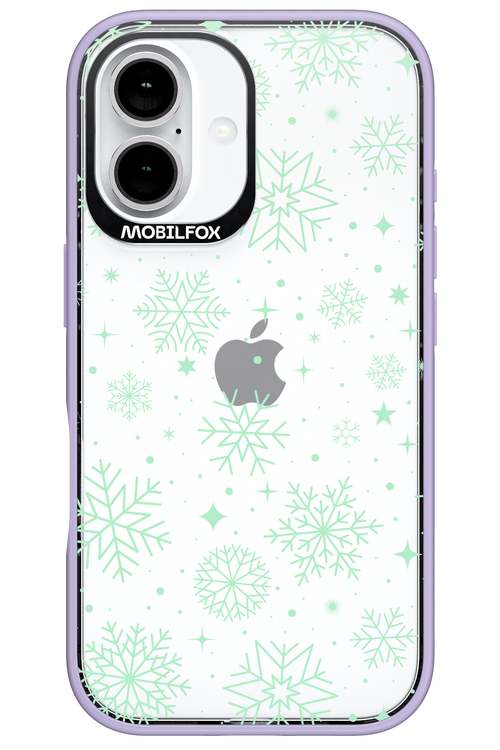 Tiffany's Snowflakes - Apple iPhone 16