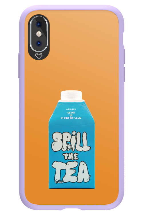 Blue Splash - Apple iPhone X