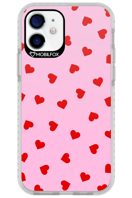 Sprinkle Heart Pink - Apple iPhone 12