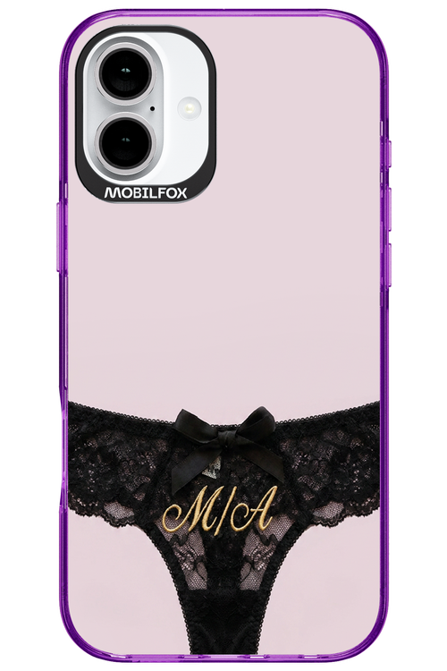 Black Panties 2.0 - Apple iPhone 16 Plus