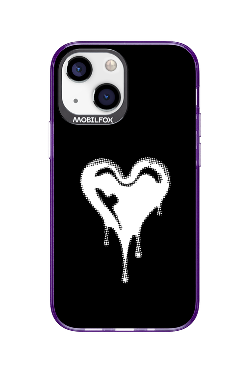 Heart Black - Apple iPhone 13 Mini