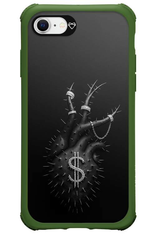 Black Heart - Apple iPhone SE 2020