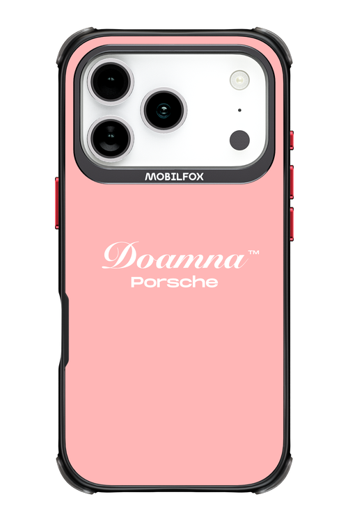 Doamna Porsche (pink) - Apple iPhone 17 Pro