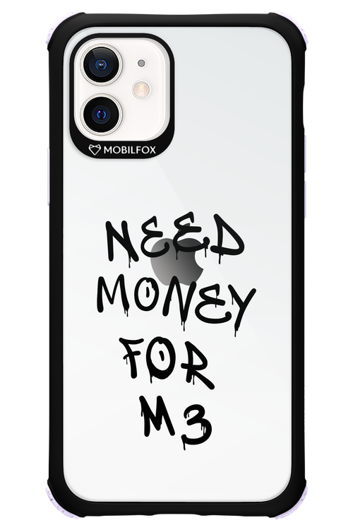 Need M3 Transparent Black - Apple iPhone 12