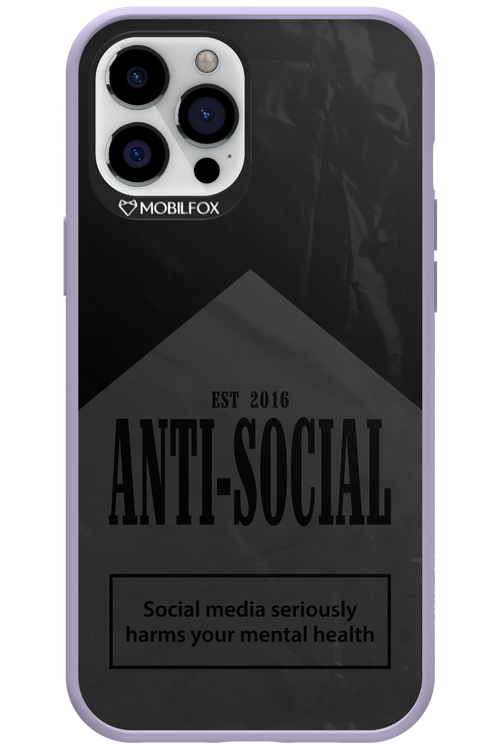 ANTI-SOCIAL (BLVCK) 2.0 - Apple iPhone 12 Pro Max