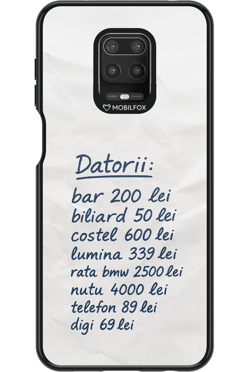 The List 2.0 - Xiaomi Redmi Note 9 Pro