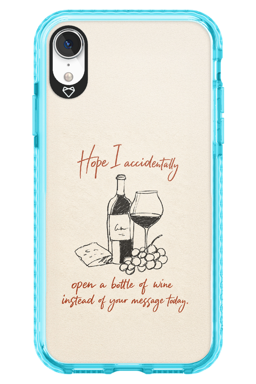 Bottle of wine 2.0 - Apple iPhone XR