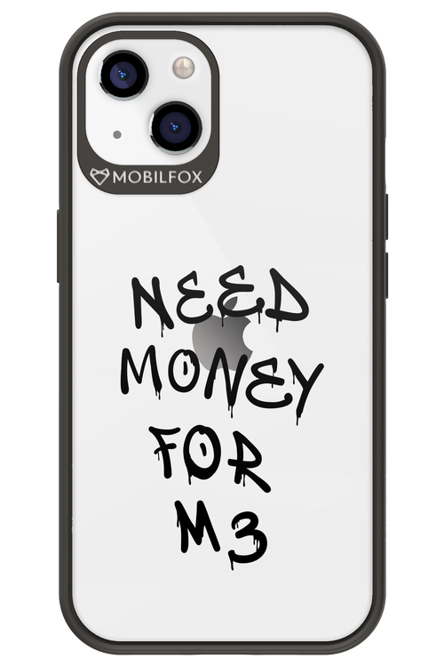 Need M3 Transparent Black - Apple iPhone 13