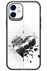 Fekete Szív 2.0 - Apple iPhone 12