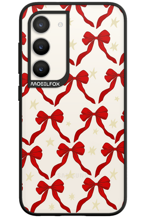 Bow & Stars (Transparent) - Samsung Galaxy S23